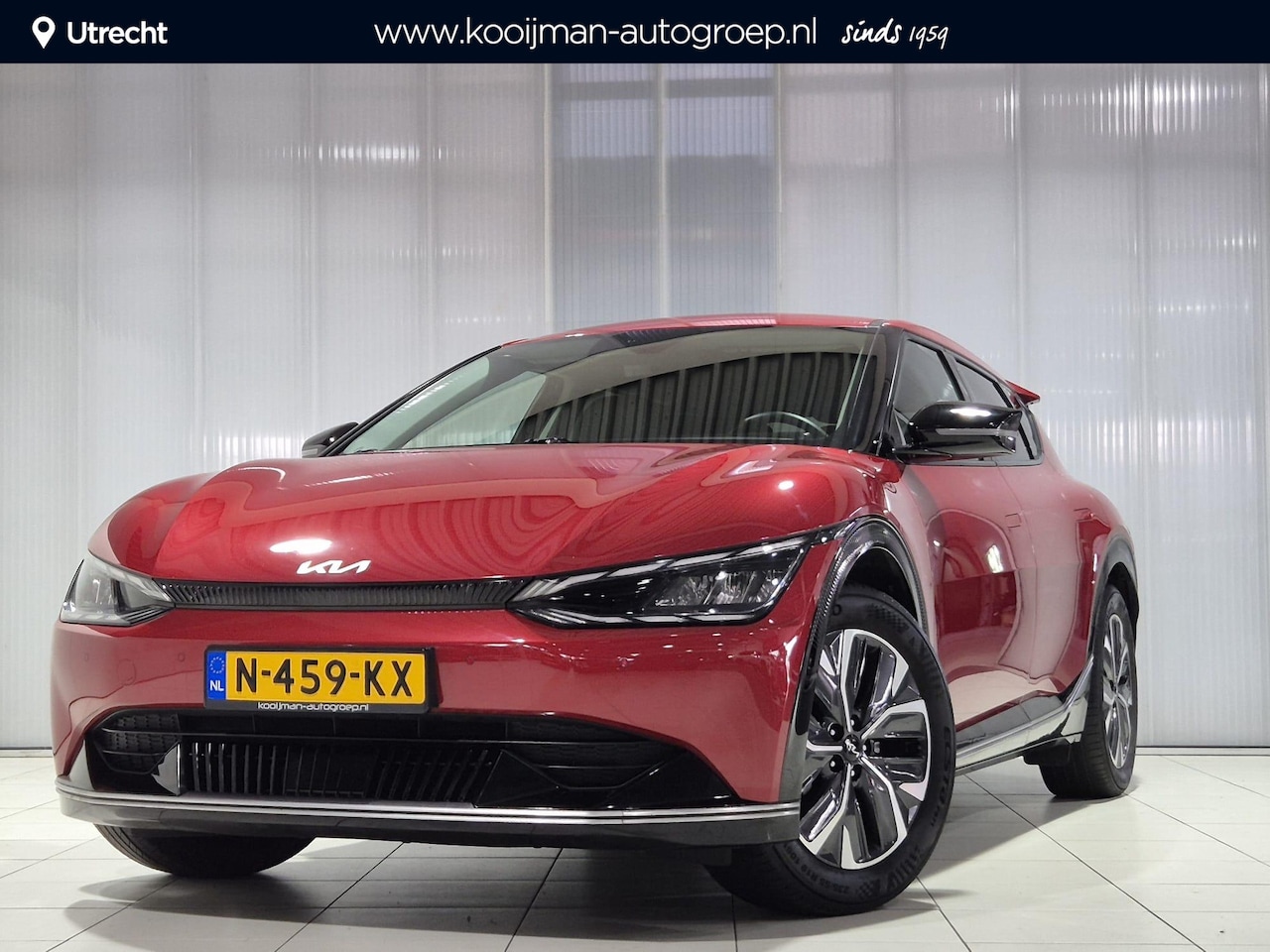 Kia EV6 - Plus 77.4 kWh Apple Carplay/Android Auto, Navigatie, Stoel en stuur verwarming. - AutoWereld.nl