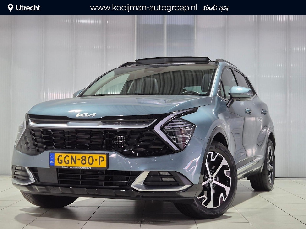 Kia Sportage - 1.6 T-GDi Hybrid DynamicPlusLine Apple Carplay/Android Auto, Navigatie, Camera. - AutoWereld.nl