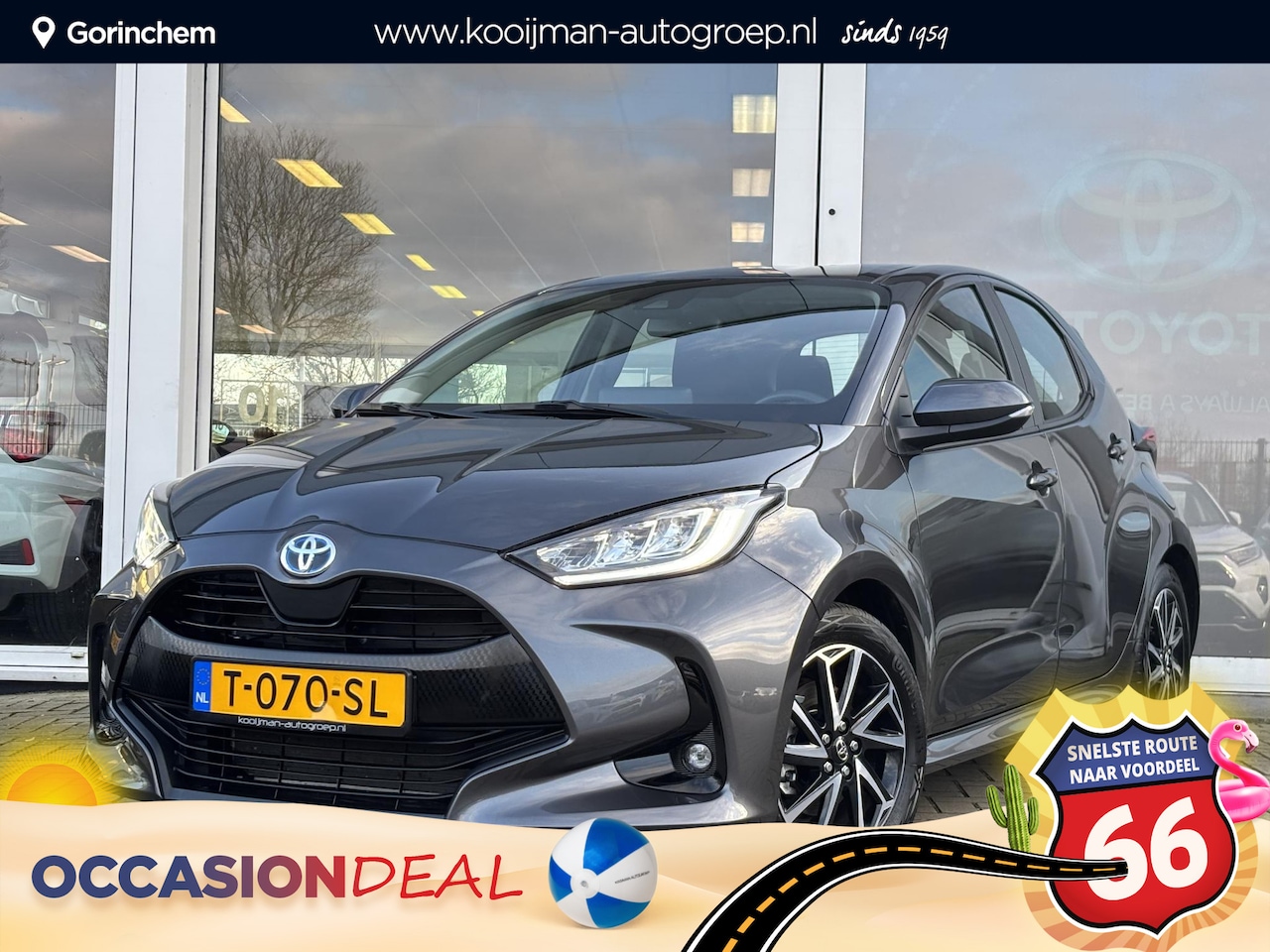 Toyota Yaris - 1.5 Hybrid Dynamic | 1e Eigenaar | Nieuw Geleverd & Onderhouden  | Parkeersensoren achter - AutoWereld.nl