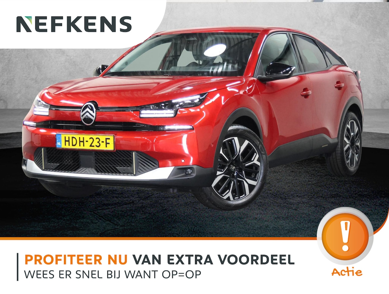 Citroën C4 - 1.2 Hybrid 136PK Max | AppleCarPlay/AndroidAuto | Adaptieve Cruise Control | Navigatie | L - AutoWereld.nl
