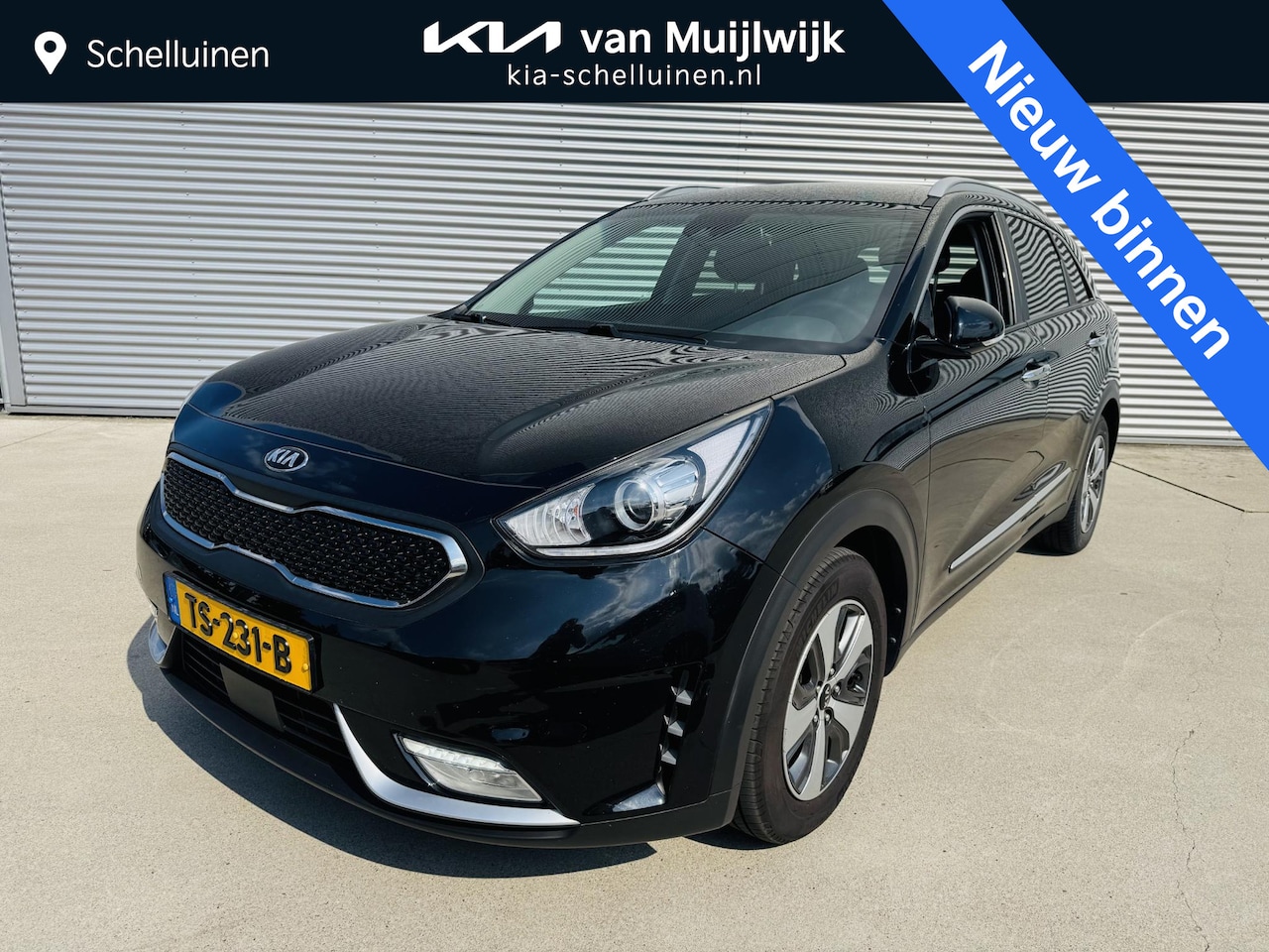 Kia Niro - 1.6 GDi Hybrid BusinessLine Leder | Stoel&Stoelverw. | Keyless | Privacyglass - AutoWereld.nl