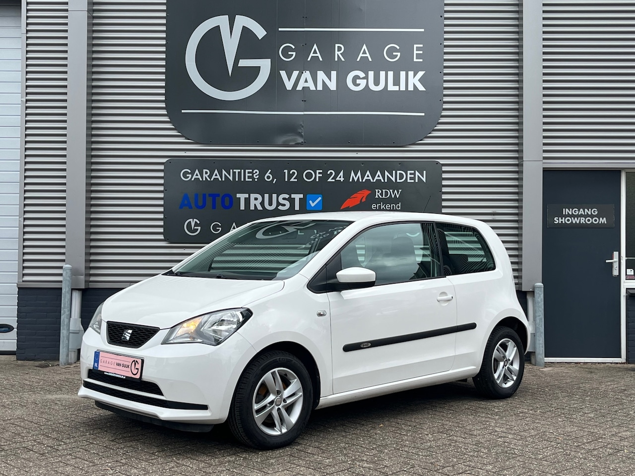 SEAT Mii - 1.0 60PK 3 deuren Airco,Isofix,Radio/CdSpeler,LichtmetalenVelgen,GoedeBanden,NieuweAPK,Stu - AutoWereld.nl