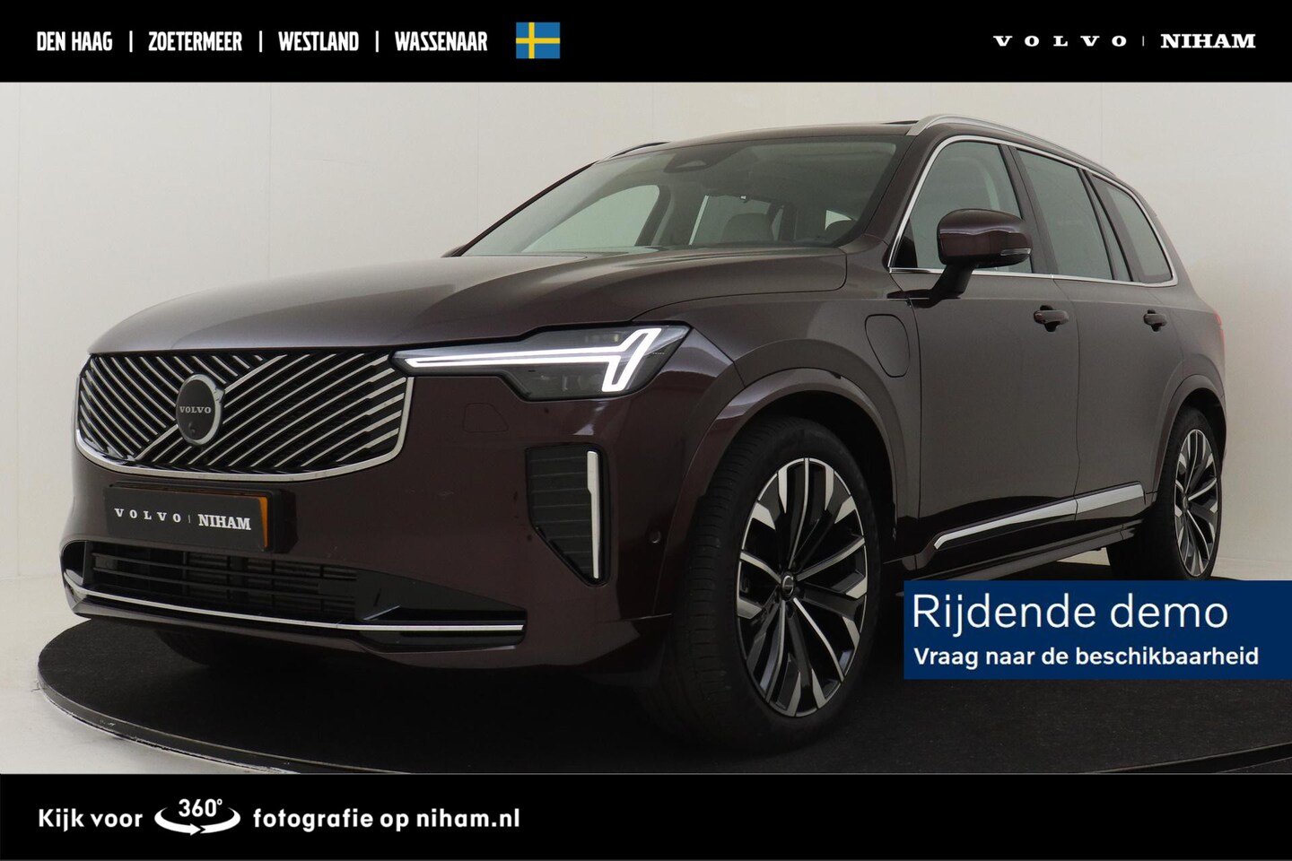 Volvo XC90 - II T8 PLUG-IN HYBRID AWD ULTRA BRIGHT -PANO.DAK|BOWERS&WILKINS|LUCHTVERING|360°CAM|HEAD-UP - AutoWereld.nl