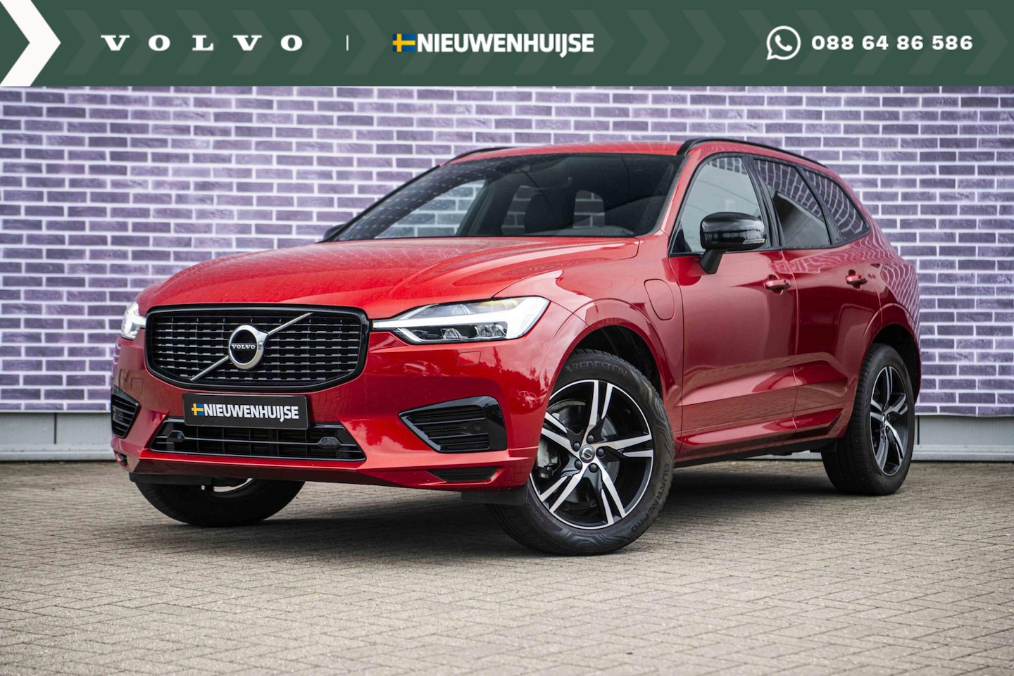 Volvo XC60 - 2.0 Recharge T6 AWD R-Design | Trekhaak | Adaptieve Cruise Control | Donker Glas | Dode Ho - AutoWereld.nl
