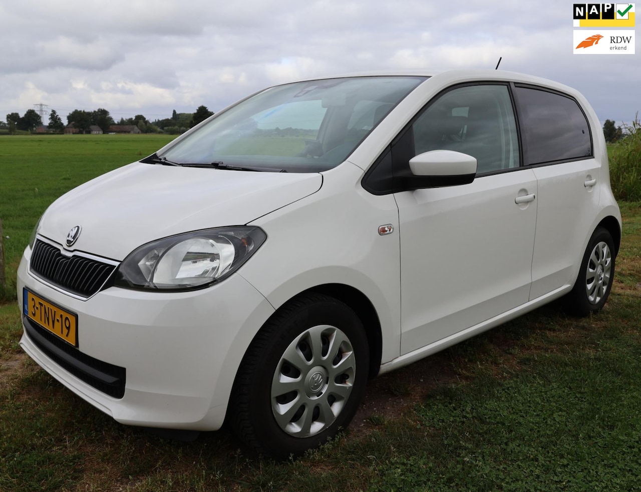 Skoda Citigo - 1.0 Greentech Ambition|Bluetooth|Stoelverwarming|APK-Nieuw|NL-Auto-NAP!| - AutoWereld.nl