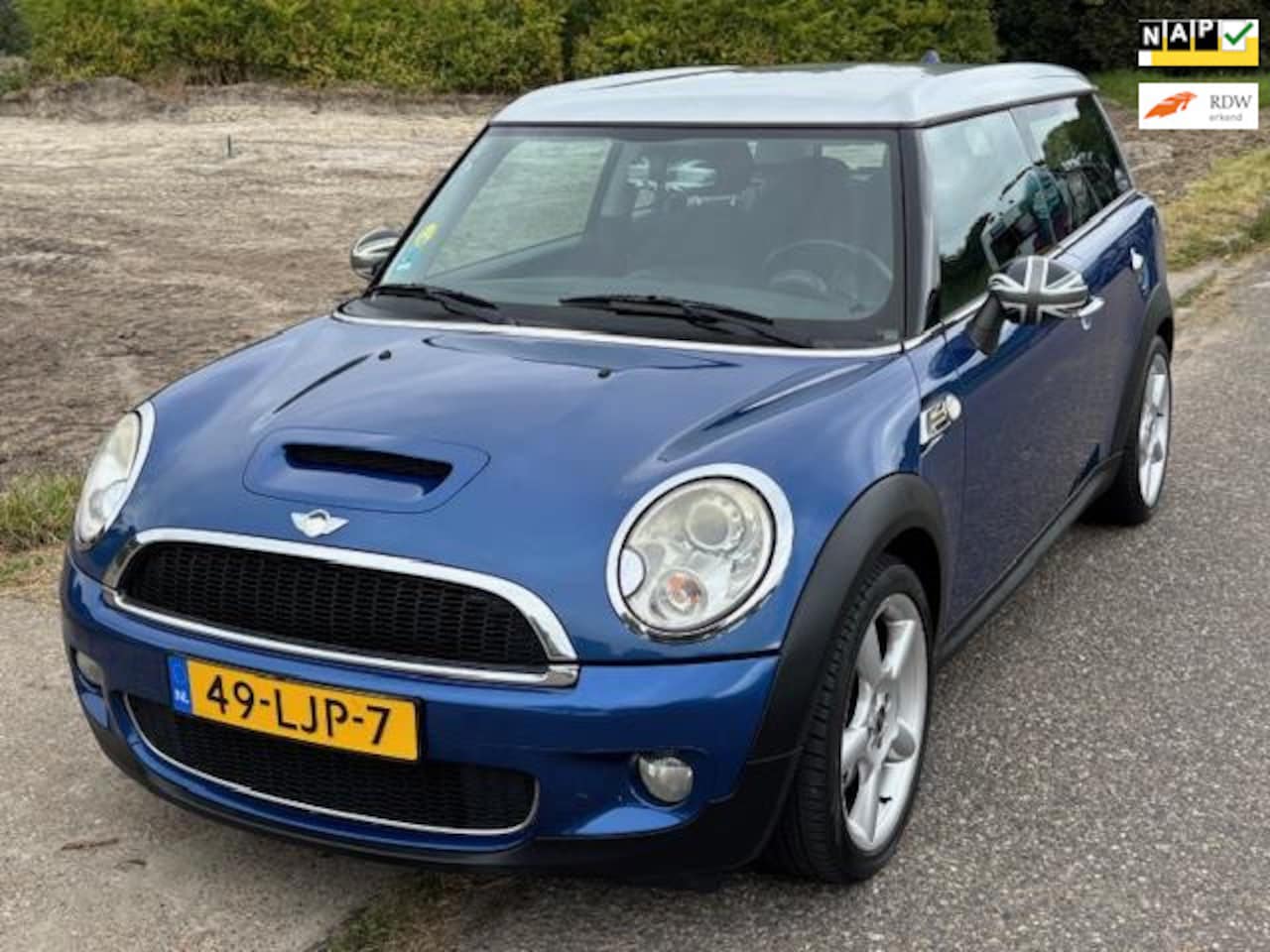 MINI Clubman - Mini 1.6 Cooper S ECC Audio/CD Electric pakket Cruisecontrol ABS Sportstoelen Leder/Stof D - AutoWereld.nl
