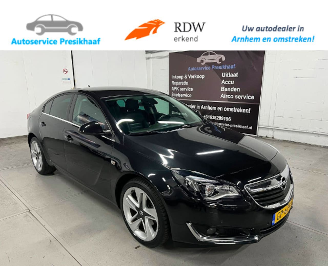 Opel Insignia - 1.6 T Business+ NAVIGATIE / LEDER-BEKLEDING - AutoWereld.nl