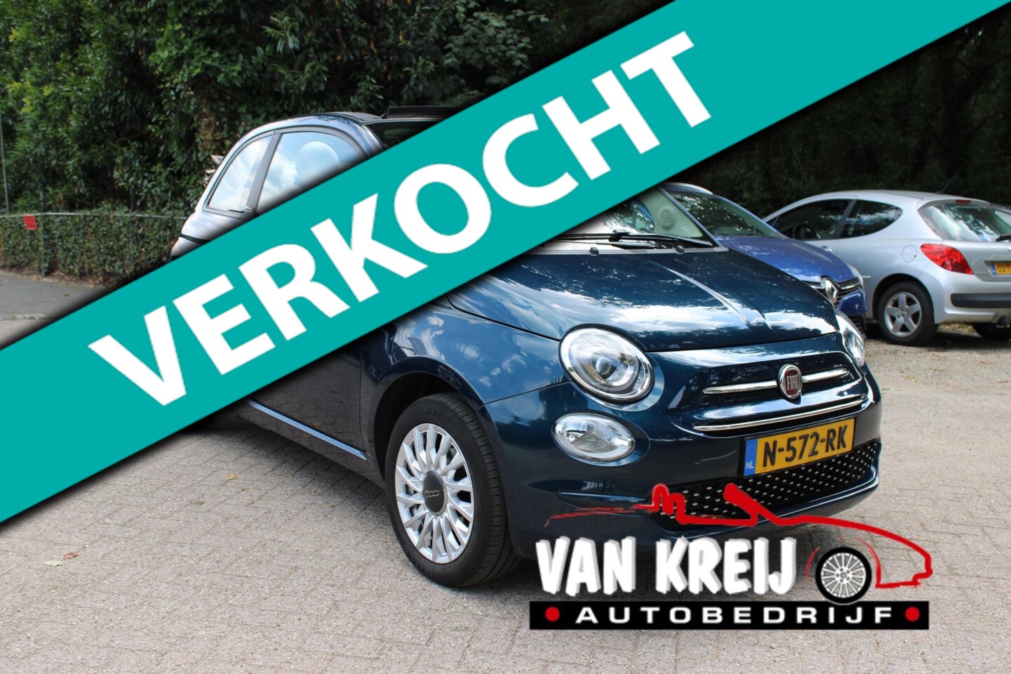 Fiat 500 C - 1.2 Star 1.2 Star, Cabrio, Automaat, Pdc, Carplay, Airco. - AutoWereld.nl