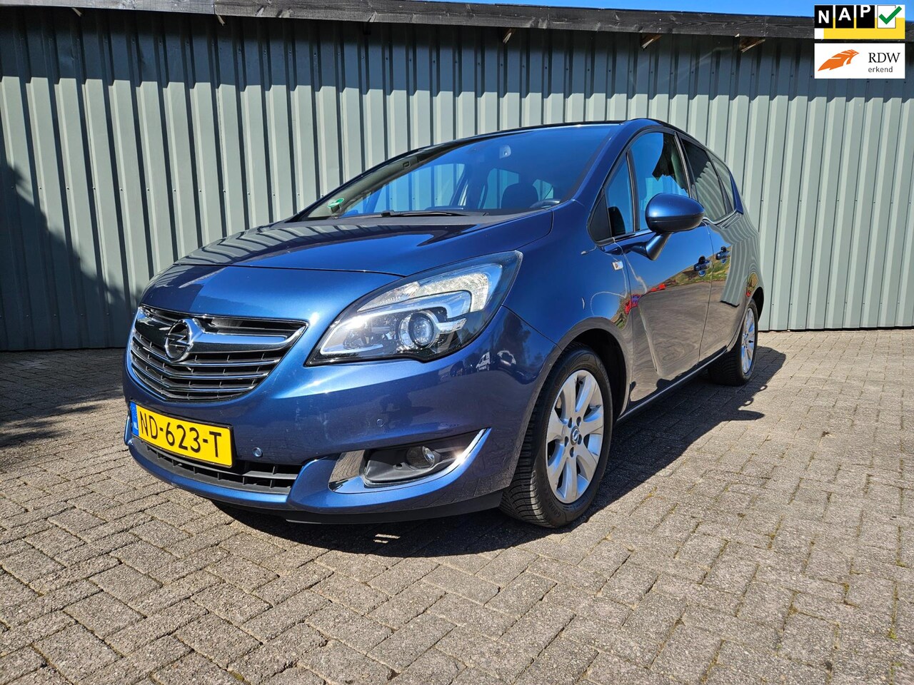 Opel Meriva - 1.4 Turbo Blitz Navi Stuur/Stoelverwarming Camera Trekhaak - AutoWereld.nl