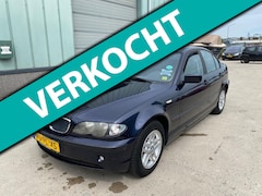 BMW 3-serie - 316i Black&Silver II sedan NAP NETTE AUTO AIRCO APK NIEUW