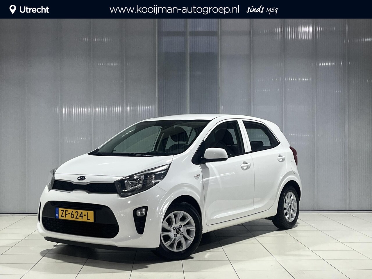 Kia Picanto - 1.0 CVVT EconomyPlusLine Bluetooth, Airco, 14 inch - AutoWereld.nl