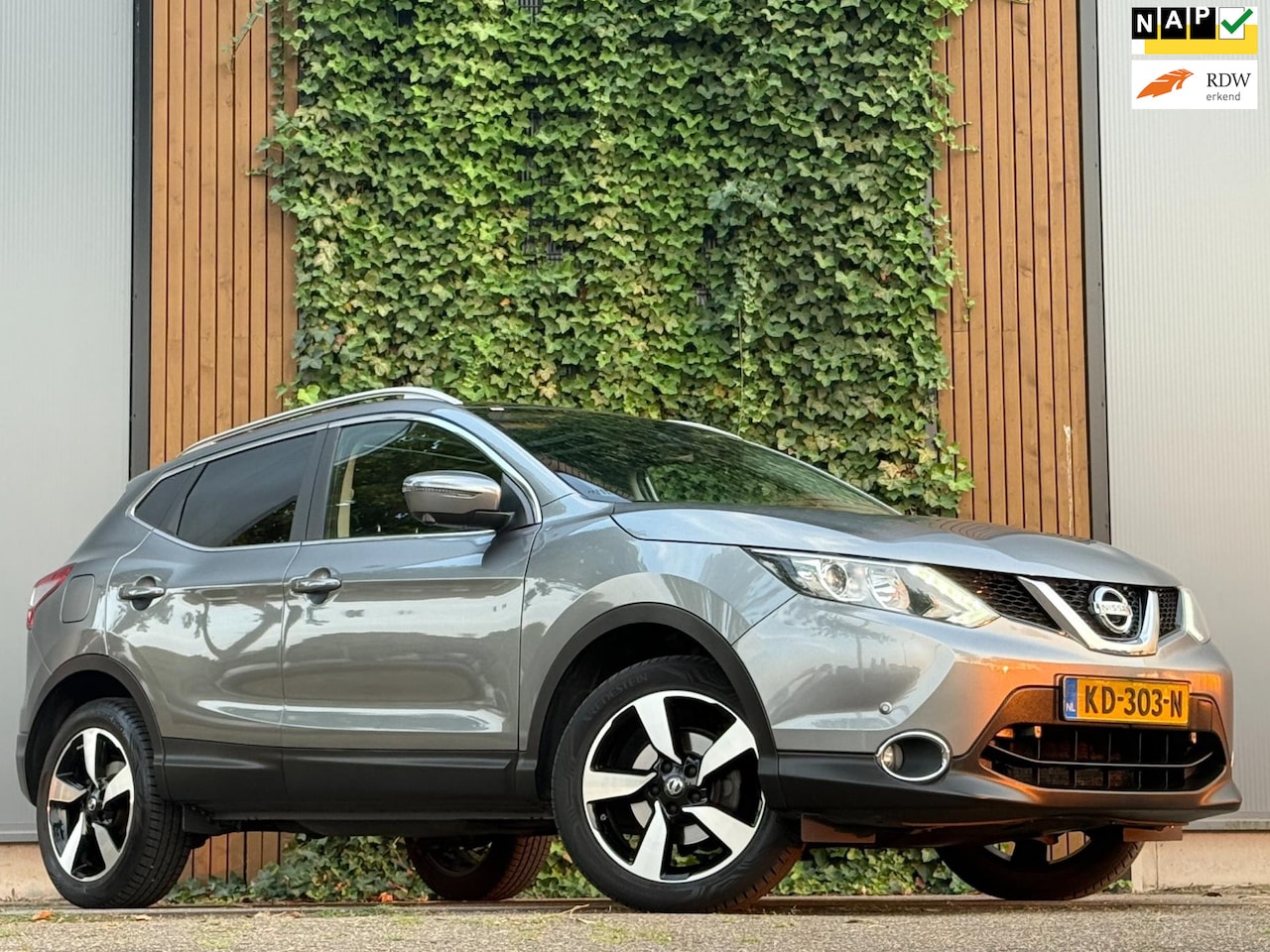 Nissan Qashqai - 1.2 TEKNA PANO|STOEL VER.|LMV|360 CAMERA|KEYLESS - AutoWereld.nl