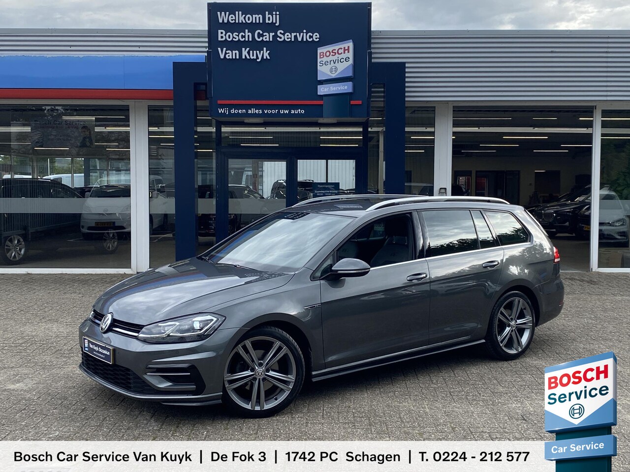 Volkswagen Golf Variant - 1.5 TSI Highline Business 3x R-Line / Automaat / NL-Auto / 2-de Eigenaar / Keyless / Half - AutoWereld.nl
