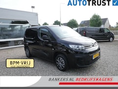 Citroën Berlingo - 1.5 BlueHDI 100PK, L1, Airco, 3-Zitter