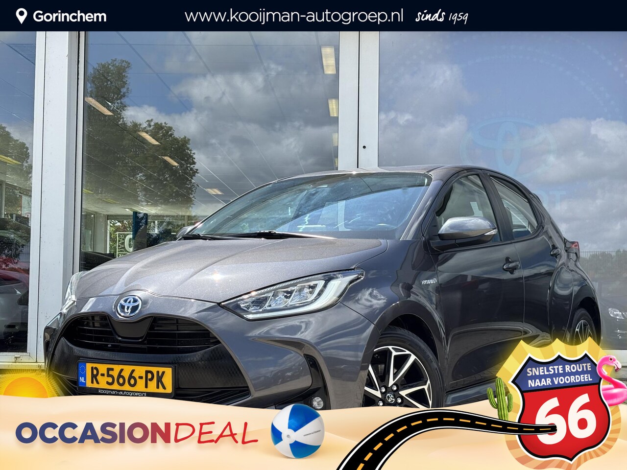 Toyota Yaris - 1.5 Hybrid Dynamic | Apple Carplay / Android Auto | Camera | Stoelverwarming | Toyota gara - AutoWereld.nl