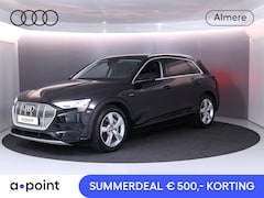 Audi e-tron - e-tron 50 quattro Launch edition 71 kWh 313 pk SOH 90% | Navigatie | Trekhaak | Parkeersen