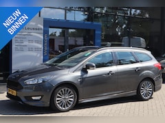 Ford Focus Wagon - 1.5 150PK ST-LINE TREKHAAK STOEL/VOORRUITVERW. NAVI LM-VELGEN CLIMA P-SENSOREN KEYLESS