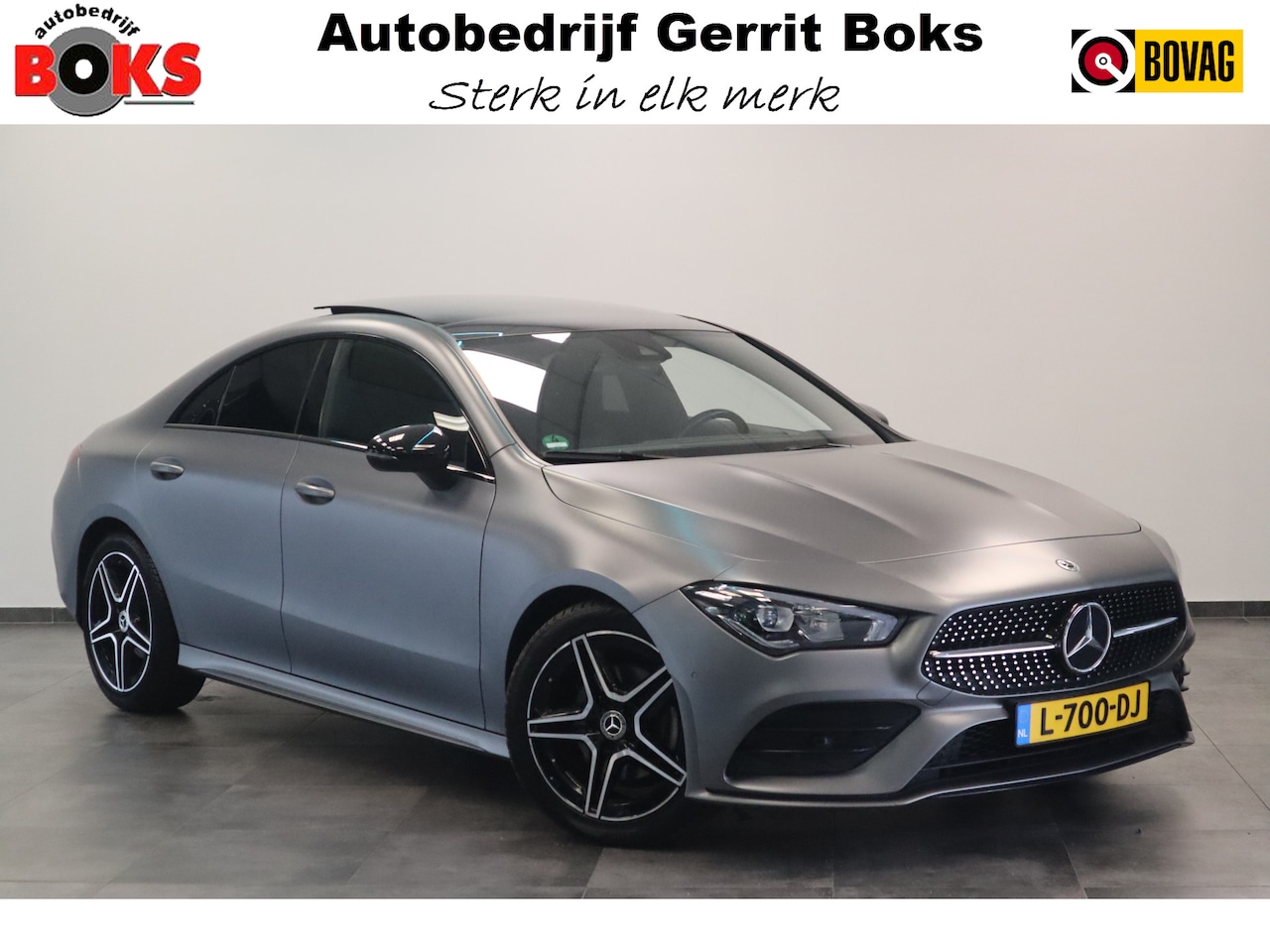 Mercedes-Benz CLA-Klasse - 180 AMG Business Solution Luxury Sfeer verlichting Panoramadak, Ambi light, Navigatie, 18L - AutoWereld.nl