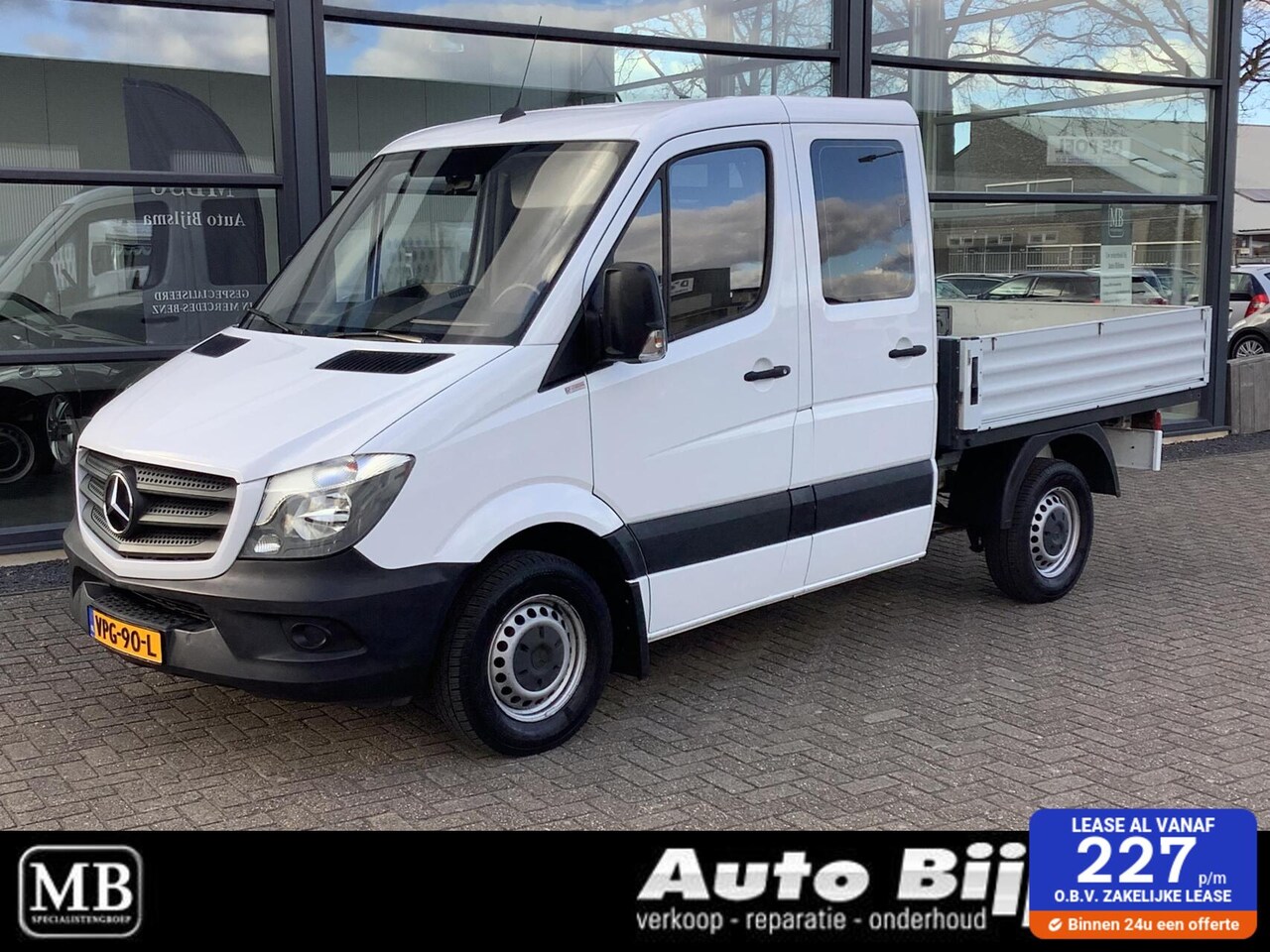 Mercedes-Benz Sprinter - bestel 316 2.2 CDI 325 DC open laadbak/pick up dubbele cabine, - AutoWereld.nl