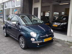 Fiat 500 C - 0.9 TwinAir Lounge AIRCO PDC ZWART LEDER DEC.2013
