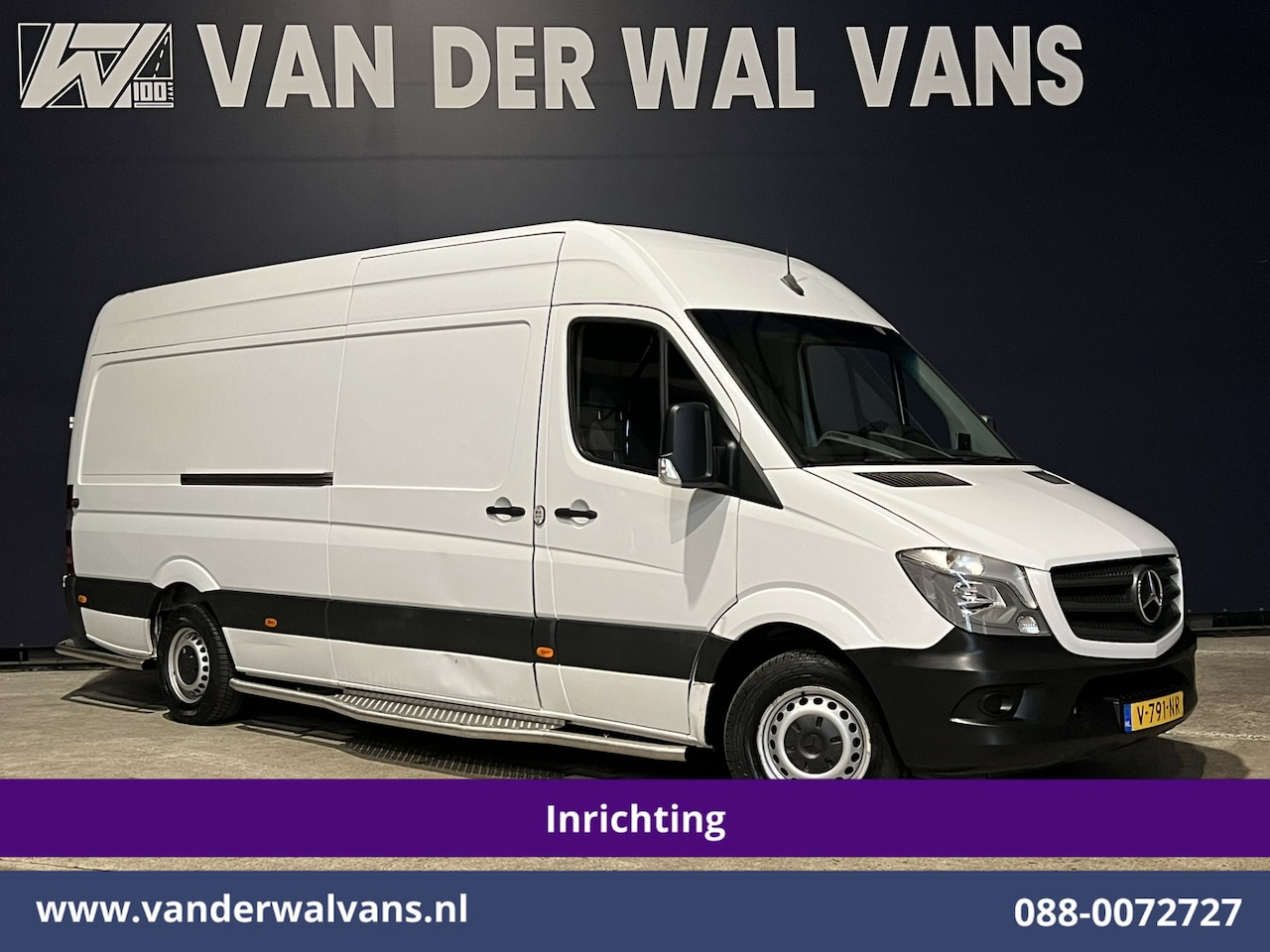 Mercedes-Benz Sprinter - 311 CDI Automaat L3H2 *Post NL inrichting* Euro6 Camera | Schappen Doorloopdeur, 270 Gr. a - AutoWereld.nl