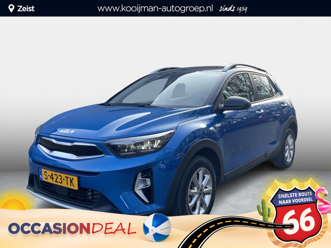 Kia Stonic - 1.0 T-GDi MHEV DynamicLine Apple Carply / Android Auto | Cruise control | Airco | Parkeers - AutoWereld.nl