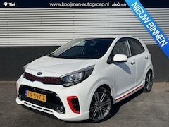 Kia Picanto - 1.0 T-GDI GT-Line 100 PK Navigatie, Lederen bekleding, 1e eign. Dealeronderhouden, NL-auto