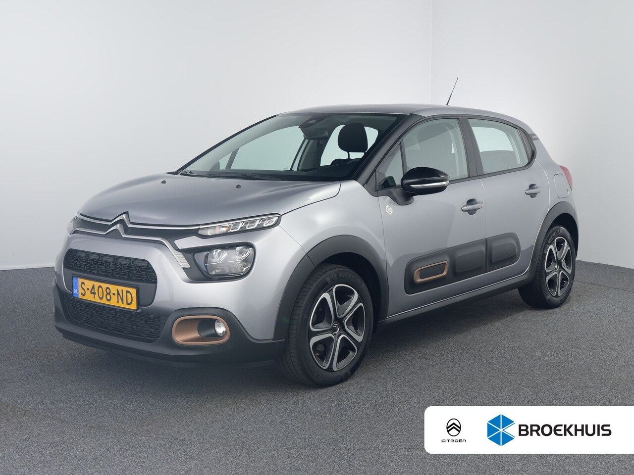 Citroën C3 - 1.2 PureTech C-Series | Achteropkomend verkeer waarschuwing | Airco (automatisch) | Apple - AutoWereld.nl