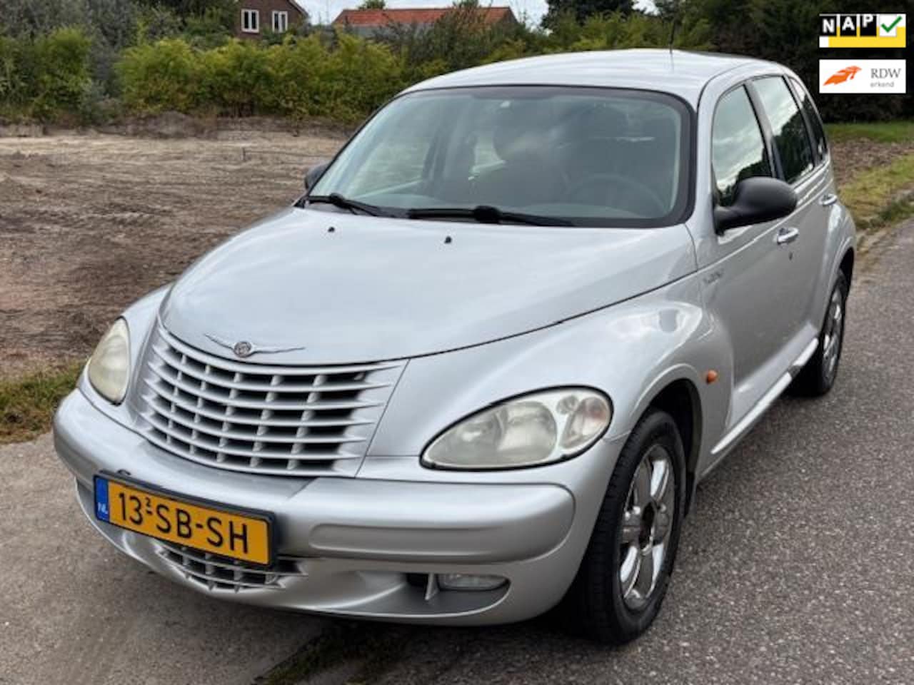 Chrysler PT Cruiser - 2.4i Limited Airco Audio-CD/Navigatie EBD Leder LMV 16" TCS ABS Cruisecontrol Dealeronderh - AutoWereld.nl