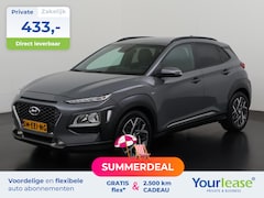 Hyundai Kona - 1.6 GDI HEV Fashion | All-in 433, - Private Lease | Zondag Open