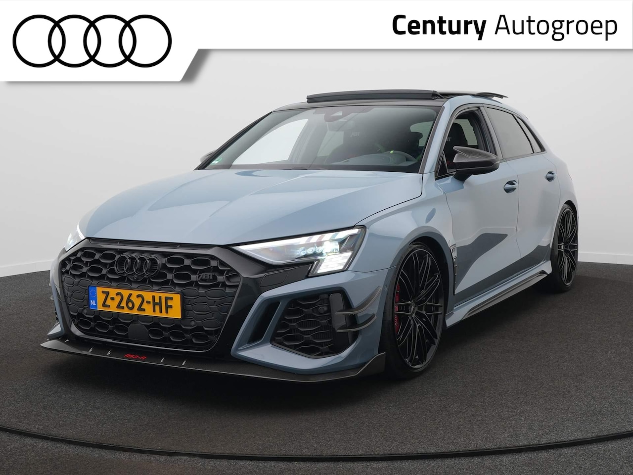 Audi RS3 - Sportback 2.5 TFSI RS3 -R quattro 1/200 500PK | ABT | Keramisch | Pano | Side assist | ACC - AutoWereld.nl