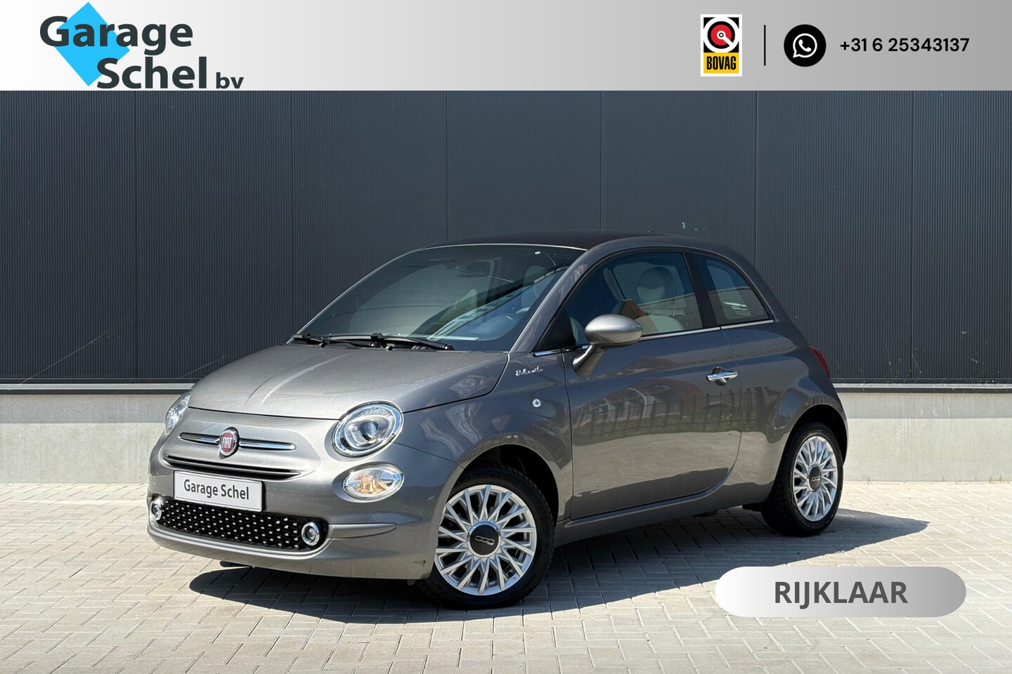 Fiat 500 - 1.0 Hybrid Dolcevita 70pk - Auto Clima - Cruise - Pano - Carplay - DAB - PDC - Rijklaar - AutoWereld.nl