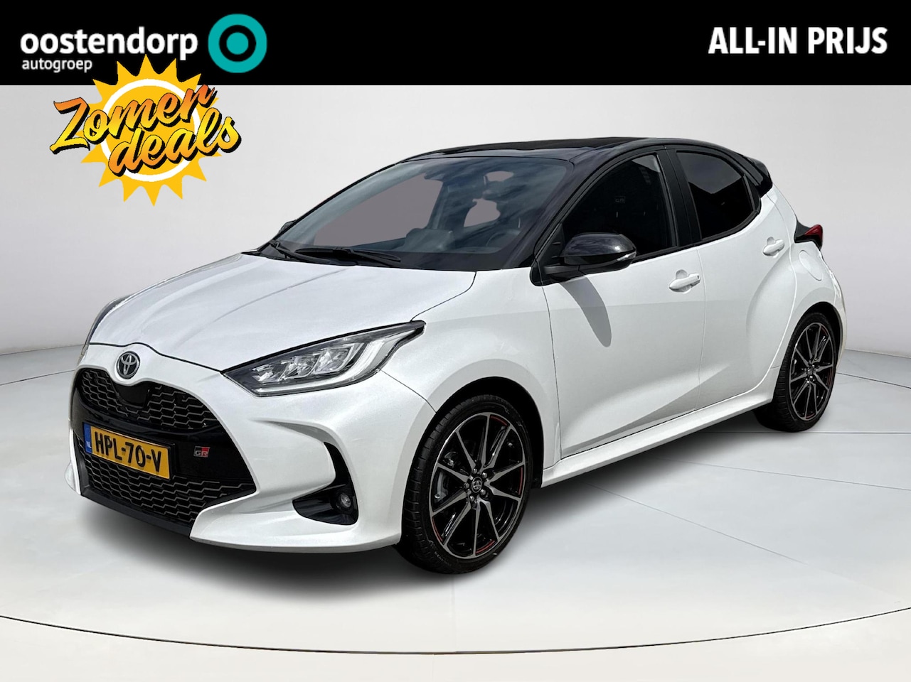 Toyota Yaris - 1.5 Hybrid GR Sport **NAVIGATIE/ KEYLESS/ STOELVERWARMING/ 36 MAANDEN GARANTIE** - AutoWereld.nl
