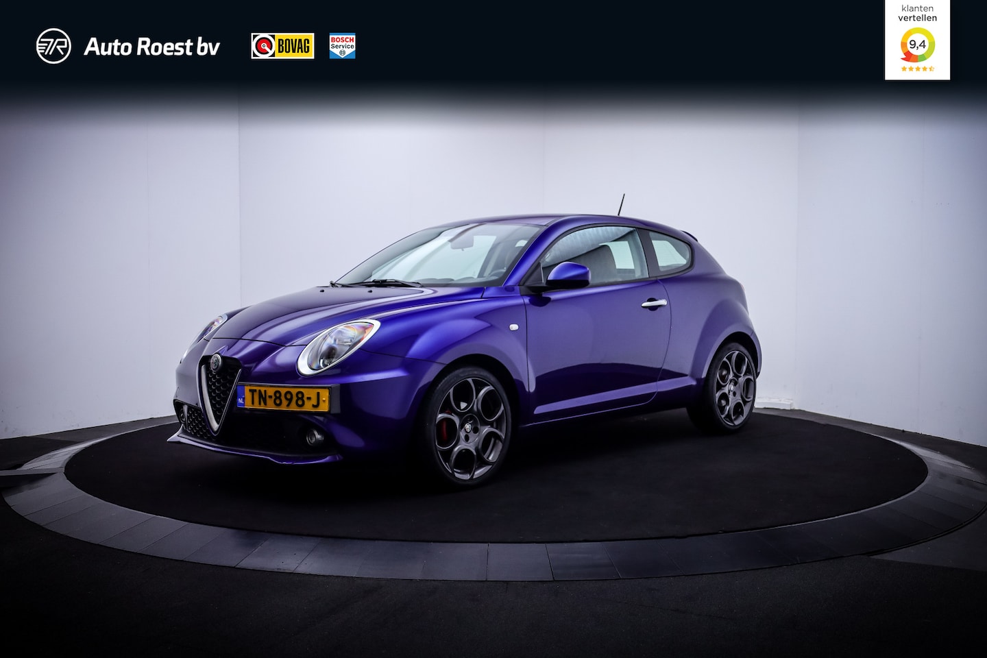 Alfa Romeo MiTo - 0.9TwinAir SUPER NAVI | LEDER | CLIMA | PDC | LMV | CRUISE - AutoWereld.nl