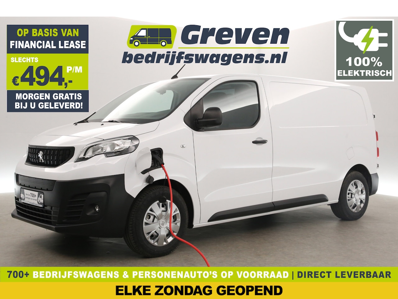 Peugeot e-Expert - L2H1 75 kWh NIEUW | EMISSIEVRIJE ZONE | Elektrisch Automaat Airco Camera Carplay Cruise Na - AutoWereld.nl