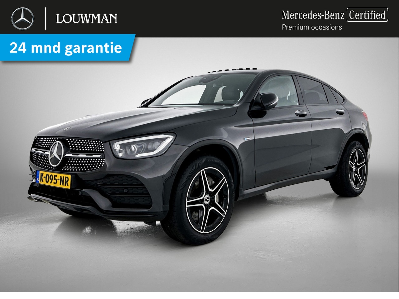 Mercedes-Benz GLC-klasse Coupé - 300 e 4MATIC AMG Plug-In HYbride | Night pakket | Schuifdak | Burmester Sound System | Ala - AutoWereld.nl