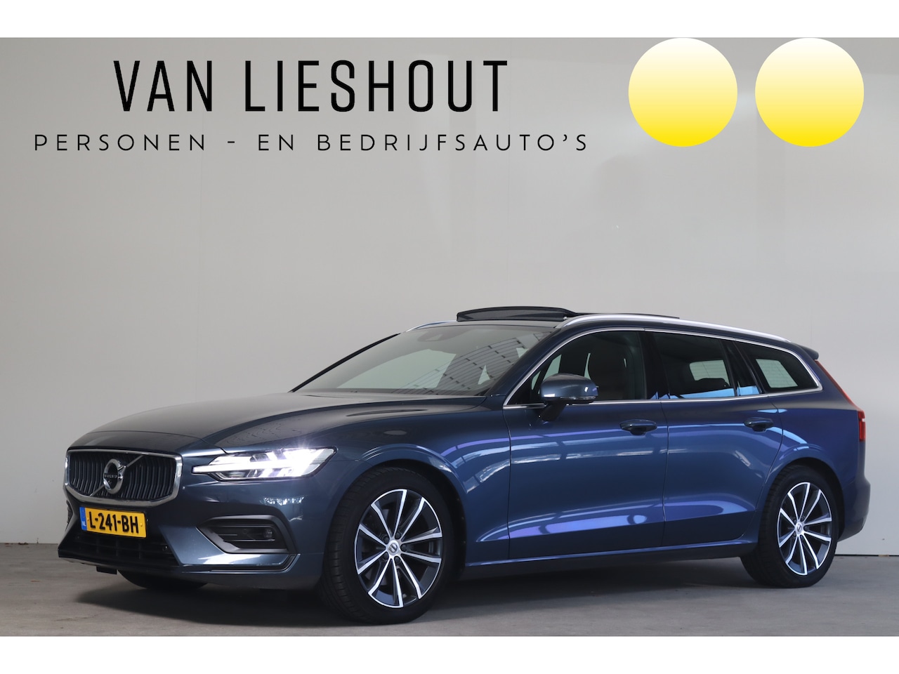 Volvo V60 - 2.0 B4 Business Pro NL-Auto!! Harm-Kardon I Pano I Elek.Trekhaak!! - AutoWereld.nl