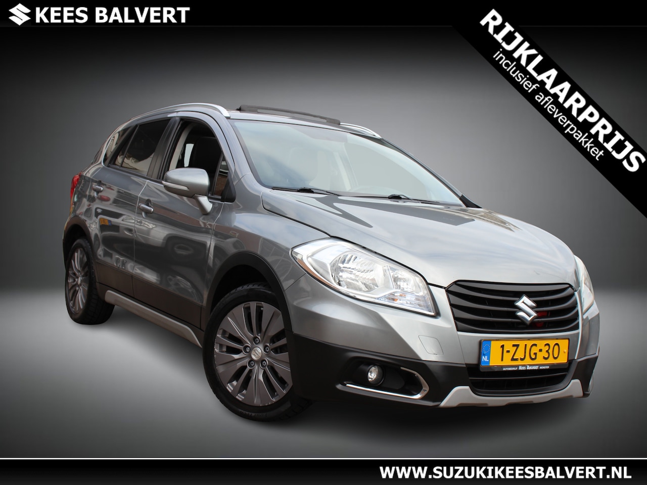 Suzuki SX4 S-Cross - 1.6 Exclusive | Trekhaak | Opendak | Navi | - AutoWereld.nl