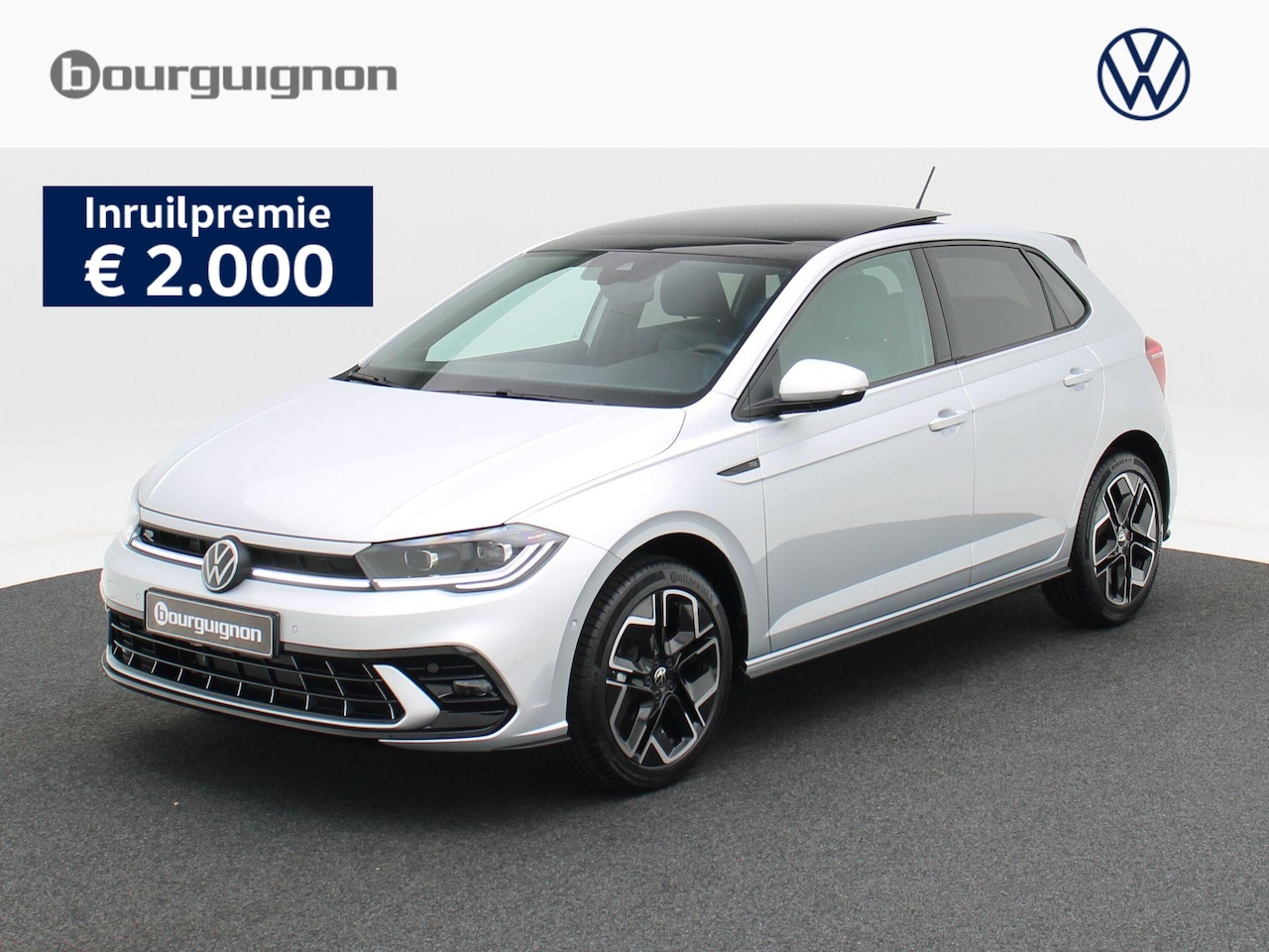 Volkswagen Polo - R-Line Edition 1.0 TSI 95 PK | Automaat | Panorama dak | LED Matrix | Stoelverwarming | 17 - AutoWereld.nl