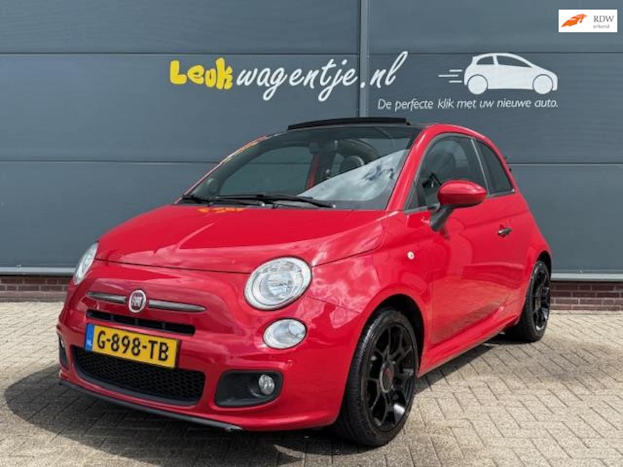 Fiat 500 C - 0.9 TwinAir Sport *16 inch *airco - AutoWereld.nl