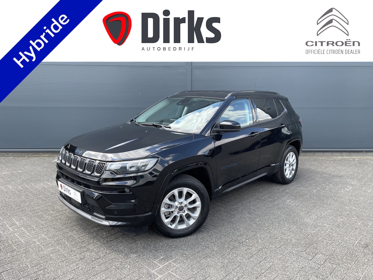 Jeep Compass - 4xe 240 Plug-in Hybrid Electric S (Leder - Camera - Keyless - Elektrische Klep - Stoel-/-s - AutoWereld.nl