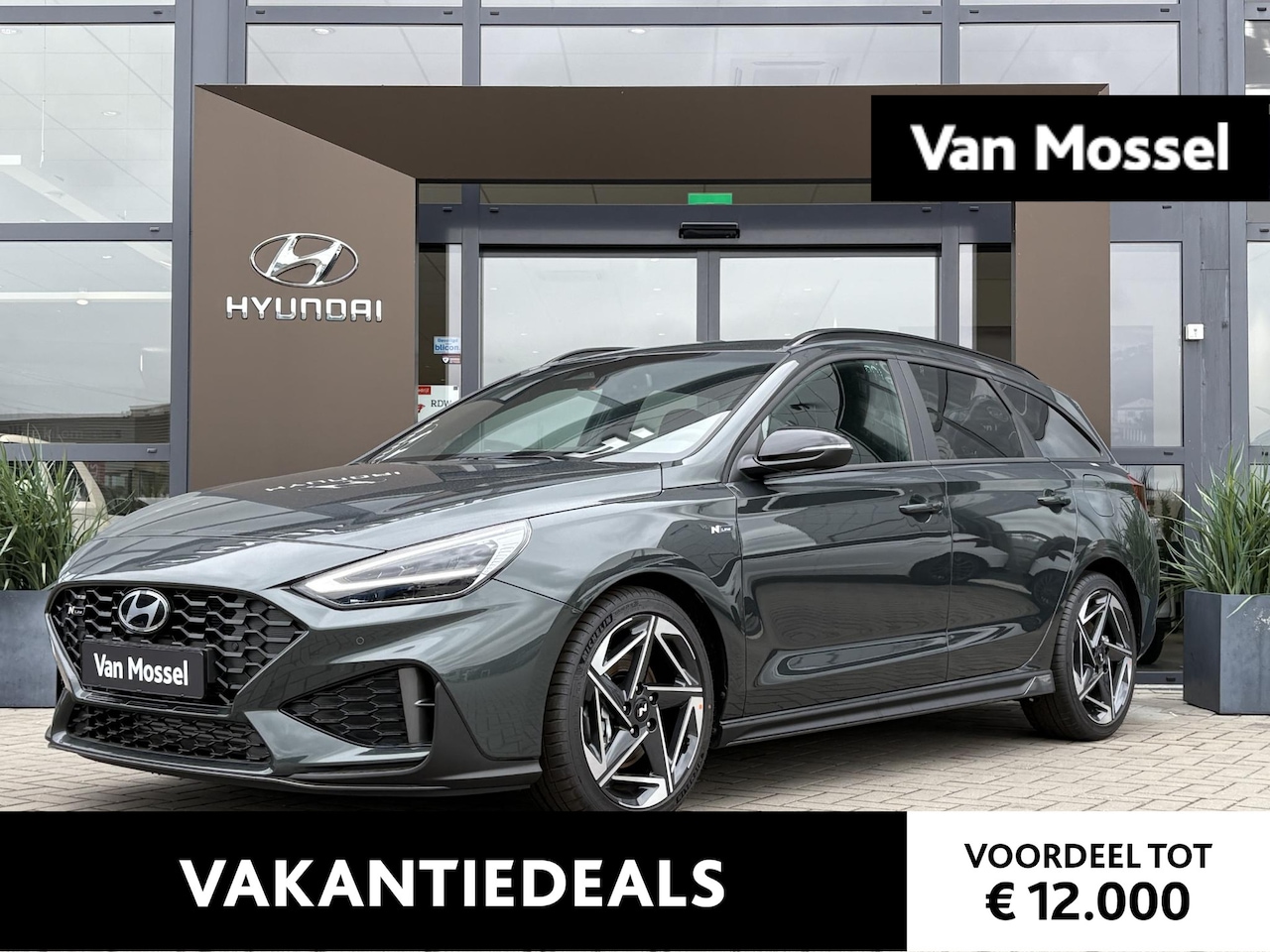 Hyundai i30 Wagon - 1.5 T-GDi MHEV N Line | Stoelverwarming | Stuurwielverwarming | Adaptieve Cruise Control | - AutoWereld.nl