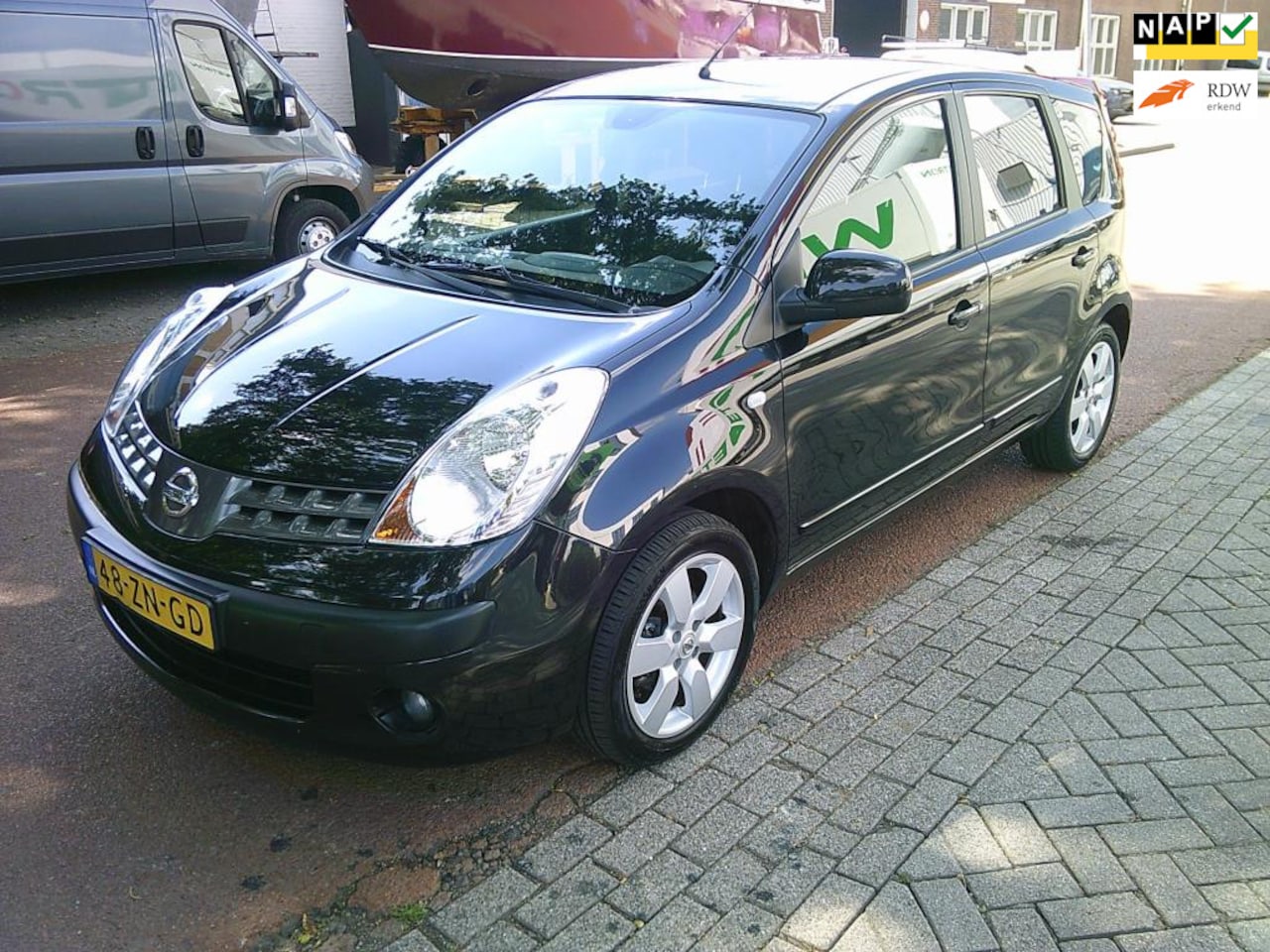 Nissan Note - 1.6 Acenta/clima (ijs koud) trekhaak - AutoWereld.nl