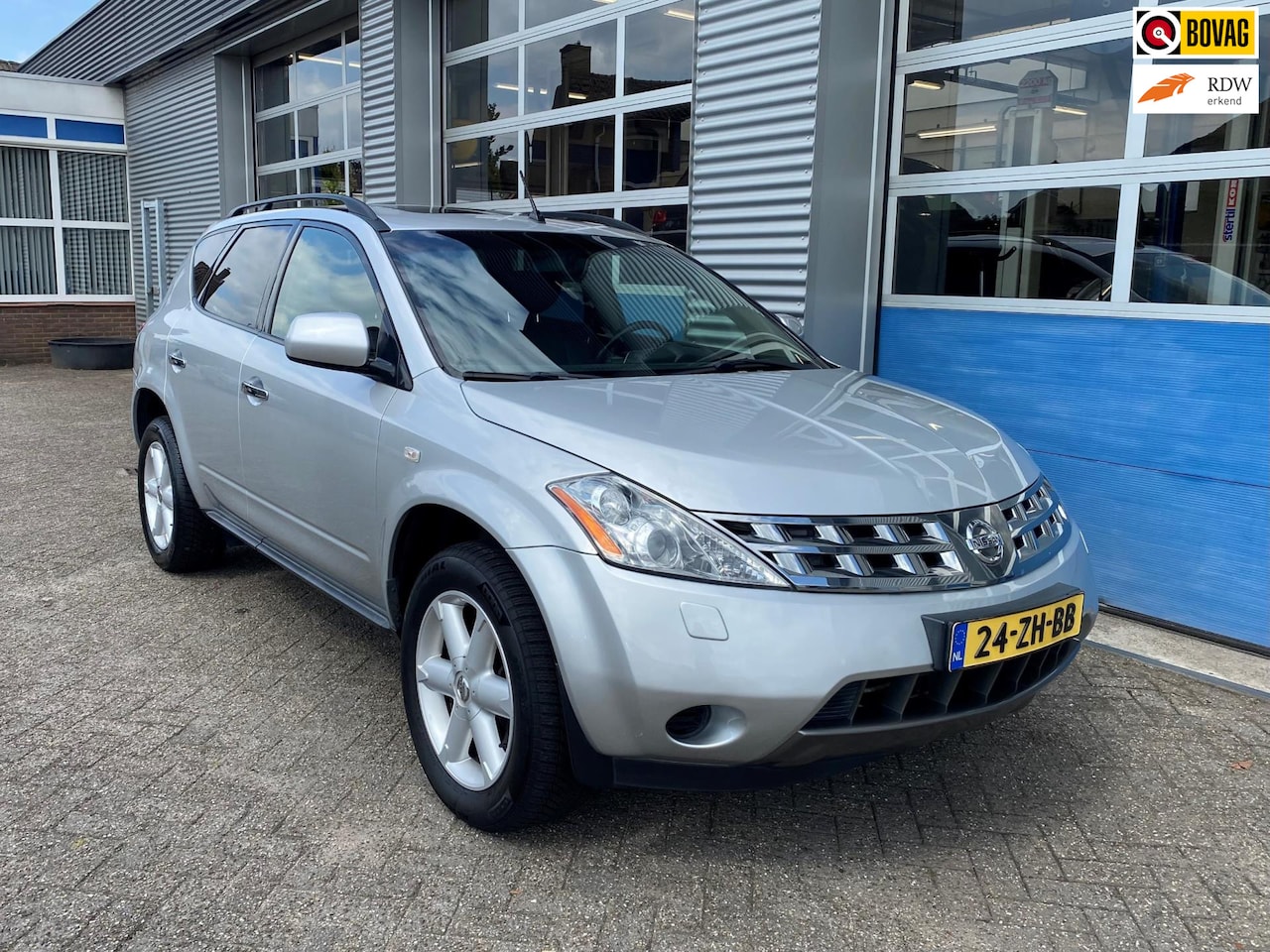 Nissan Murano - 3.5 V6 AUTOMAAT, LEDER, CAMERA, NAVI, TREKHAAK - AutoWereld.nl