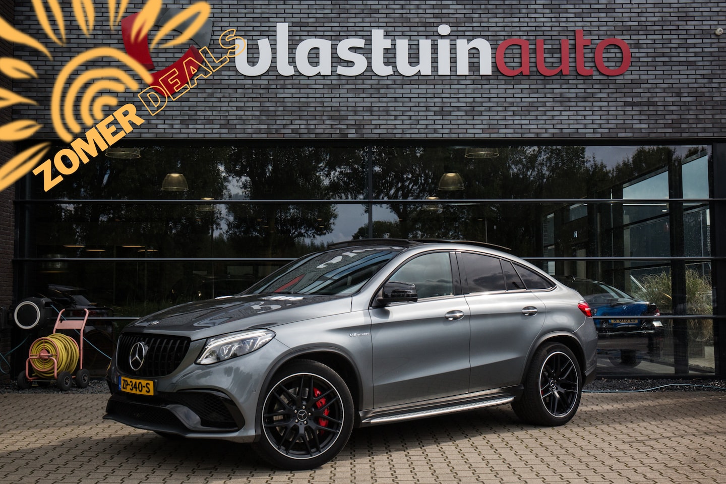 Mercedes-Benz GLE-Klasse Coupé - AMG 63 S 4MATIC , Pano dak, Adap. Cruise, Trekhaak, - AutoWereld.nl