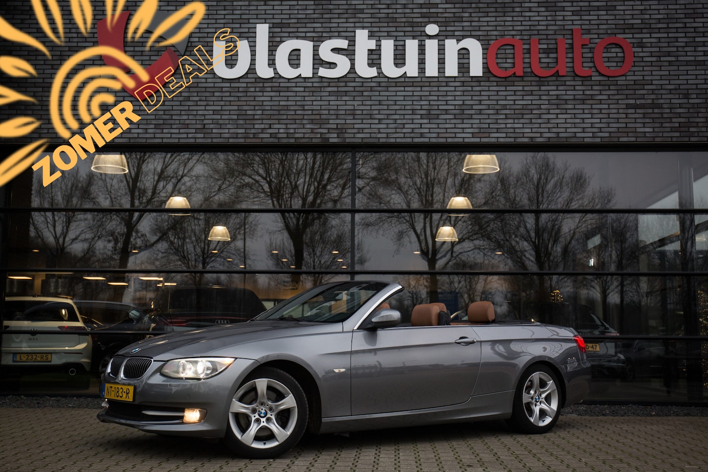 BMW 3-serie Cabrio - 325i High Executive 325i High Executive , Cabrio, Navigatie, Leer, Stoelverwarming, Memory - AutoWereld.nl
