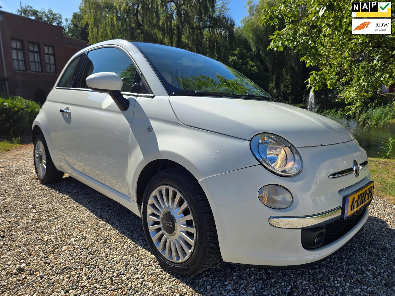 Fiat 500 - 1.2 Lounge AIRCO/panorama - AutoWereld.nl