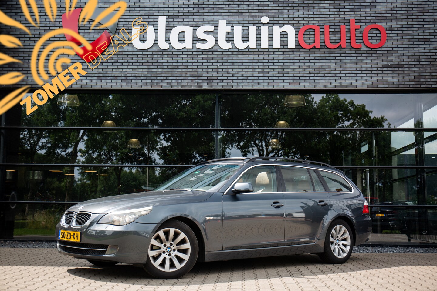 BMW 5-serie Touring - 525d Business Line 525d Business Line , Pano, Comfortstoelen, Climate, - AutoWereld.nl
