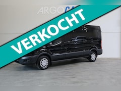 Ford Transit - 330 2.0 TDCI L2/H2 CAMERA AIRCO CRUISE CONTROL NAVI TREKHAAK PDC 170PK ZWART LEASE V/A € 1