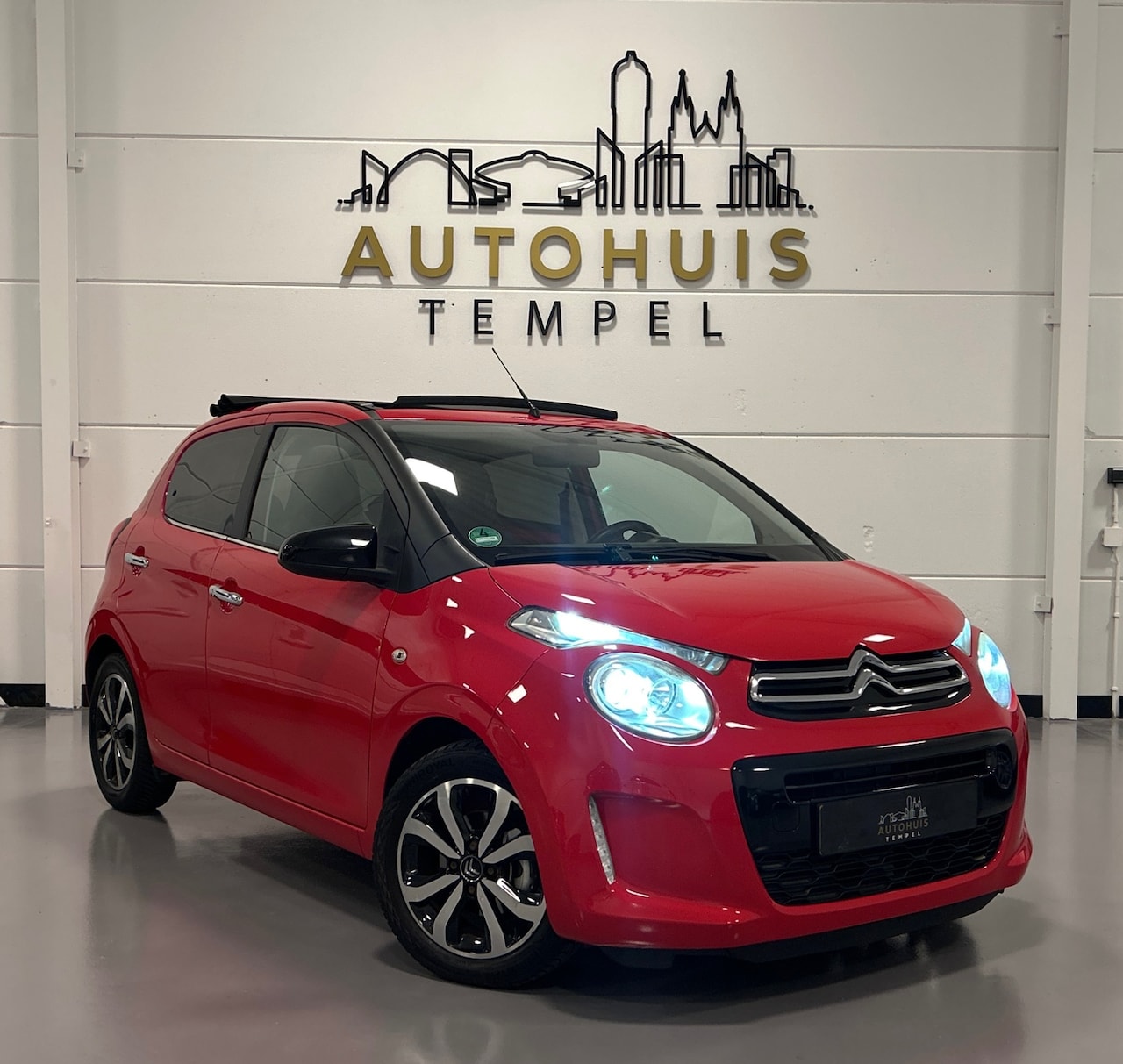 Citroën C1 - 1.0 e-VTi Airscape Shine Airco 5Drs Bluetooth Led Elektrische Ramen Start/Stop - AutoWereld.nl